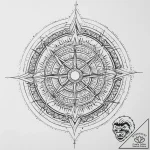 Tattoo sketch architect compass and ruler, ar… – tattoo sketch (№1755811047_0, 21.08.2025 21:17) — tattoovalue.net