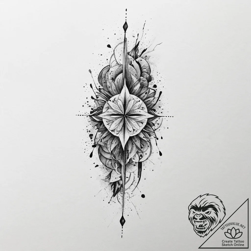 Tattoo sketch arm, artistic tattoo sketch, wa... - tattoo sketch (№1755812443_0, 21.08.2025 21:40) — tattoovalue.net