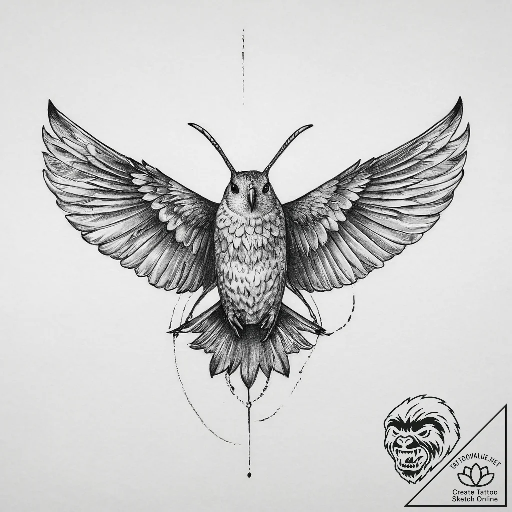 Tattoo sketch fluke, tattoo sketch design, re... - tattoo sketch (№1755815233_0, 21.08.2025 22:27) — tattoovalue.net
