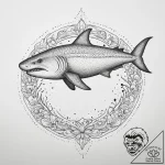 Tattoo sketch megamouth shark, tattoo drawing… – tattoo sketch (№1755816638_0, 21.08.2025 22:50) — tattoovalue.net