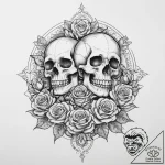Tattoo sketch bronze, concept art for tattoo,… – tattoo sketch (№1755820274_0, 21.08.2025 23:51) — tattoovalue.net