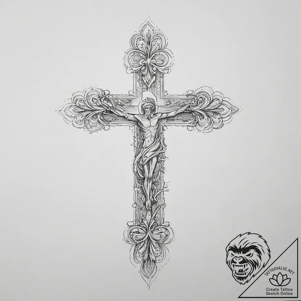 Tattoo sketch single line of a person's colla... - tattoo sketch (№1755820480_0, 21.08.2025 23:54) — tattoovalue.net