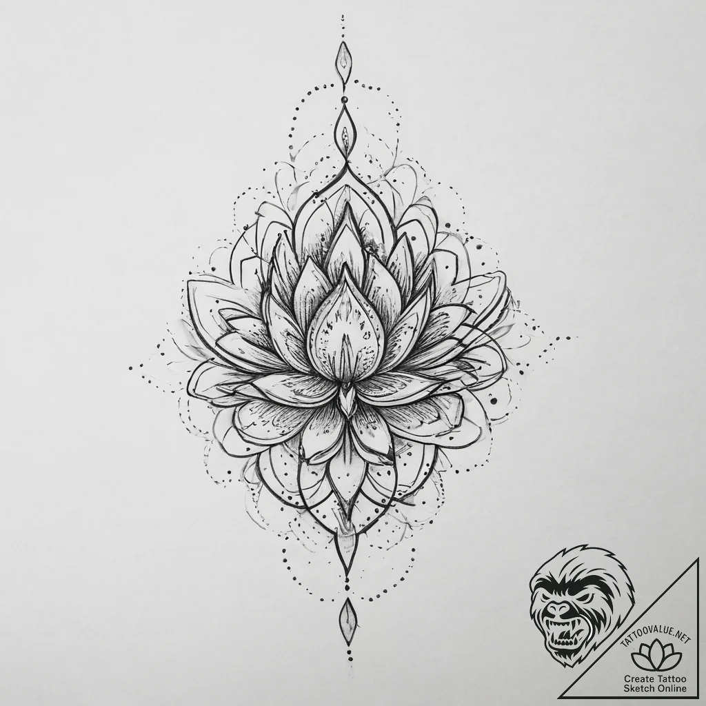 Tattoo sketch delicate tattoo, concept art fo... - tattoo sketch (№1755824087_0, 22.08.2025 00:54) — tattoovalue.net