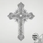 Tattoo sketch sacred space, ink illustration… – tattoo sketch (№1755824285_0, 22.08.2025 00:58) — tattoovalue.net