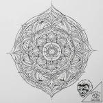 Tattoo sketch sage with a ritual, ink illustr… – tattoo sketch (№1755826493_0, 22.08.2025 01:34) — tattoovalue.net