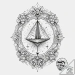 Tattoo sketch cosmic dimension, tattoo line a… – tattoo sketch (№1755830713_0, 22.08.2025 02:45) — tattoovalue.net
