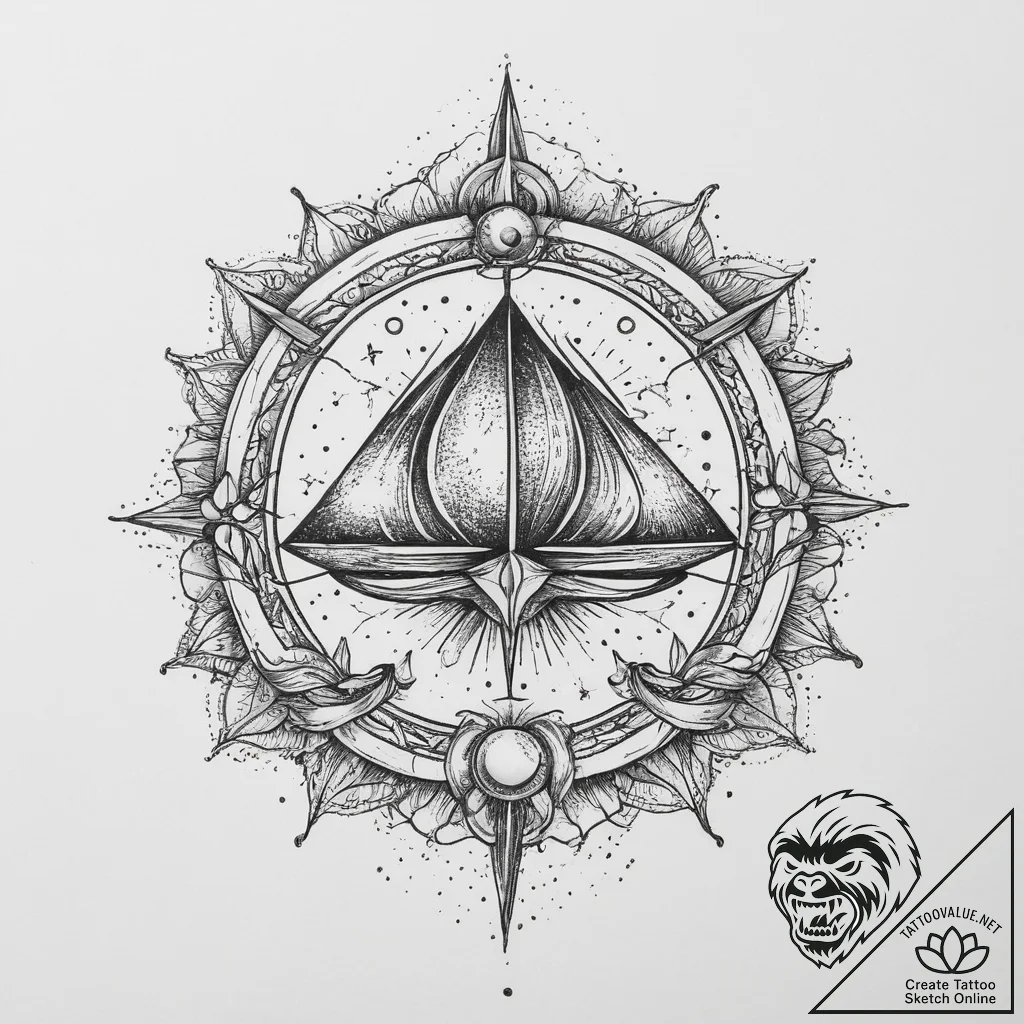 Tattoo sketch cosmic universe, tattoo sketch... - tattoo sketch (№1755835937_0, 22.08.2025 04:12) — tattoovalue.net