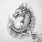 Tattoo sketch universe, tattoo line art, on a… – tattoo sketch (№1755837529_0, 22.08.2025 04:38) — tattoovalue.net