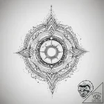 Tattoo sketch cosmic realm – tattoo sketch (№1755838122_0, 22.08.2025 04:48) — tattoovalue.net