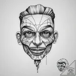Tattoo sketch saw jigsaw puppet, tattoo drawi… – tattoo sketch (№1755838913_0, 22.08.2025 05:01) — tattoovalue.net