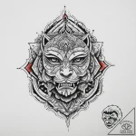 Tattoo sketch link, tattoo flash sheet design… – tattoo sketch (№1755839307_0, 22.08.2025 05:08) — tattoovalue.net