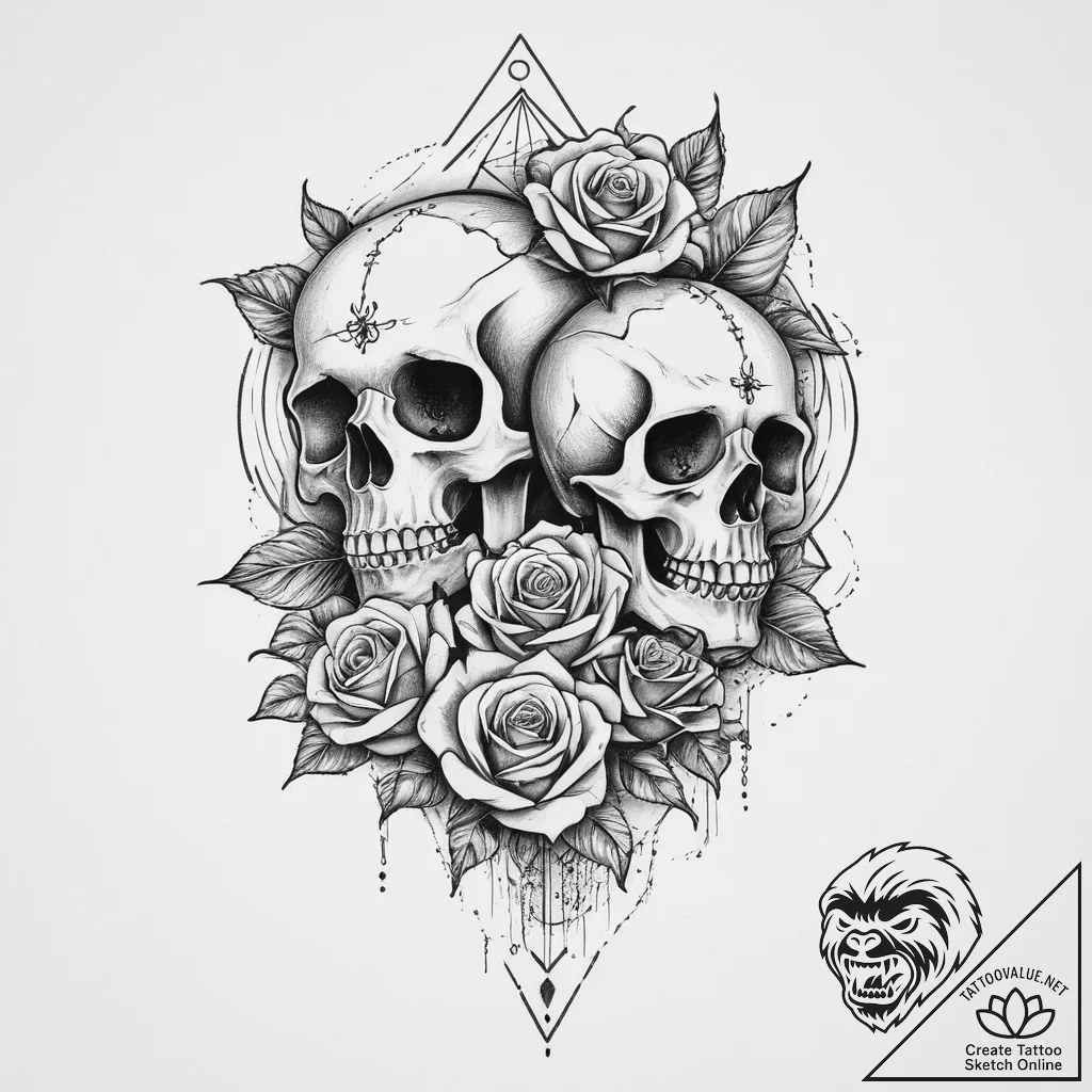 Tattoo sketch copper, tattoo sketch design, o... - tattoo sketch (№1755840095_0, 22.08.2025 05:21) — tattoovalue.net
