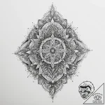 Tattoo sketch blessed realm, concept art for… – tattoo sketch (№1755840490_0, 22.08.2025 05:28) — tattoovalue.net