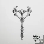 Tattoo sketch bone – tattoo sketch (№1755846836_0, 22.08.2025 07:13) — tattoovalue.net