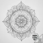 Tattoo sketch cosmic legend, concept art for… – tattoo sketch (№1755848032_0, 22.08.2025 07:33) — tattoovalue.net
