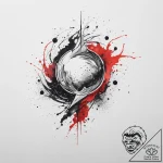 Tattoo sketch cosmic presence, tattoo sketch… – tattoo sketch (№1755856444_0, 22.08.2025 09:54) — tattoovalue.net
