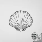 Tattoo sketch shell, artistic tattoo sketch,… – tattoo sketch (№1755856850_0, 22.08.2025 10:00) — tattoovalue.net