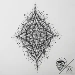 Tattoo sketch levitating objects, concept art… – tattoo sketch (№1755857254_0, 22.08.2025 10:07) — tattoovalue.net