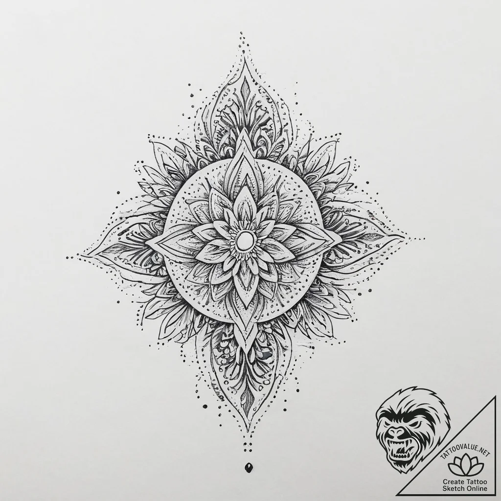 Tattoo sketch thread, artistic tattoo sketch,... - tattoo sketch (№1755857665_0, 22.08.2025 10:14) — tattoovalue.net