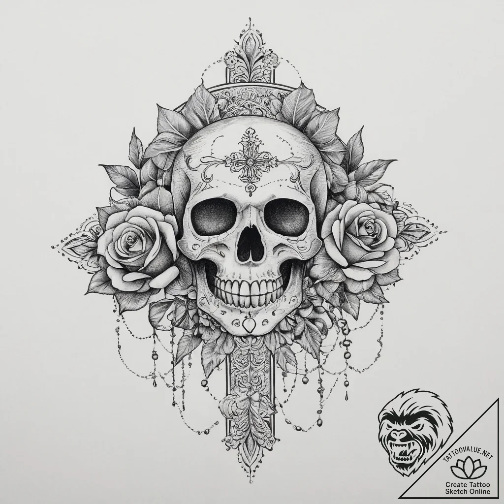 Tattoo sketch lace tattoo, tattoo line art, d... - tattoo sketch (№1755859268_0, 22.08.2025 10:41) — tattoovalue.net