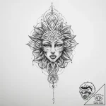 Tattoo sketch eternal soul – tattoo sketch (№1755860877_0, 22.08.2025 11:07) — tattoovalue.net