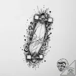 Tattoo sketch skatepunk skate and graffiti, a… – tattoo sketch (№1755864289_0, 22.08.2025 12:04) — tattoovalue.net