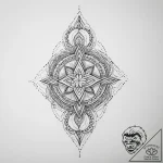 Tattoo sketch узор в виде цепи, tattoo drawin… – tattoo sketch (№1755867897_0, 22.08.2025 13:04) — tattoovalue.net