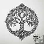 Tattoo sketch celtic tree of life, tattoo fla… – tattoo sketch (№1755872746_0, 22.08.2025 14:25) — tattoovalue.net