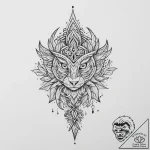 Tattoo sketch cosplay a character’s prop, tat… – tattoo sketch (№1755874145_0, 22.08.2025 14:49) — tattoovalue.net