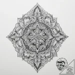 Tattoo sketch holy person, tattoo sketch desi… – tattoo sketch (№1755874956_0, 22.08.2025 15:02) — tattoovalue.net