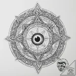 Tattoo sketch doctor strange eye of agamotto,… – tattoo sketch (№1755875157_0, 22.08.2025 15:05) — tattoovalue.net