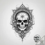 Tattoo sketch punk rock band logo, artistic t… – tattoo sketch (№1755876559_0, 22.08.2025 15:29) — tattoovalue.net
