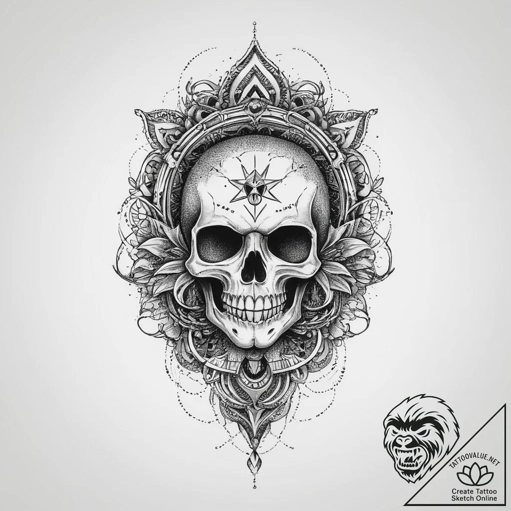 Tattoo sketch punk rock band logo, artistic t... - tattoo sketch (№1755876559_0, 22.08.2025 15:29) — tattoovalue.net