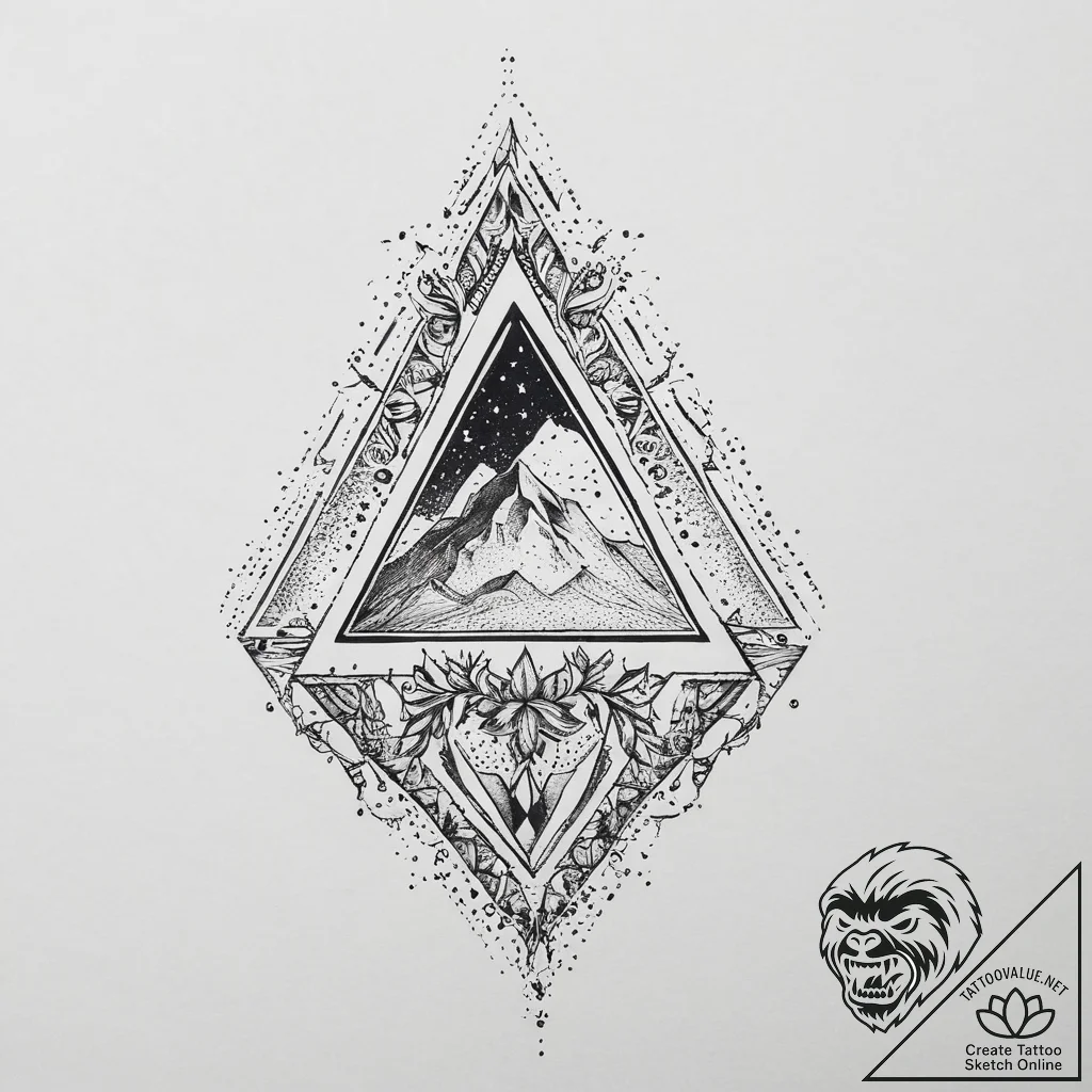 Tattoo sketch elixir, artistic tattoo sketch,... - tattoo sketch (№1755877160_0, 22.08.2025 15:39) — tattoovalue.net