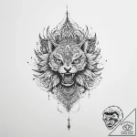 Tattoo sketch hidden – tattoo sketch (№1755879381_0, 22.08.2025 16:16) — tattoovalue.net