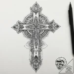 African & tribal heritage, tattoo flash sheet… – tattoo sketch (№1755880576_0, 22.08.2025 16:36) — tattoovalue.net