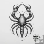 Tattoo sketch scorpio zodiac symbol, tattoo l… – tattoo sketch (№1755880972_0, 22.08.2025 16:42) — tattoovalue.net