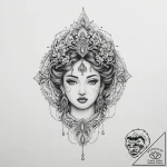 Tattoo sketch jade – tattoo sketch (№1755884384_0, 22.08.2025 17:39) — tattoovalue.net