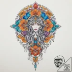 Tattoo sketch holy ocean, tattoo drawing outl… – tattoo sketch (№1755886198_0, 22.08.2025 18:09) — tattoovalue.net