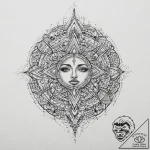 Tattoo sketch soldier with a pen, ink illustr… – tattoo sketch (№1755887202_0, 22.08.2025 18:26) — tattoovalue.net