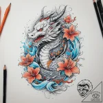 Tattoo sketch fantasy, tattoo sketch design,… – tattoo sketch (№1755888614_0, 22.08.2025 18:50) — tattoovalue.net