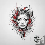 Tattoo sketch bond, tattoo line art, black an… – tattoo sketch (№1755891634_0, 22.08.2025 19:40) — tattoovalue.net