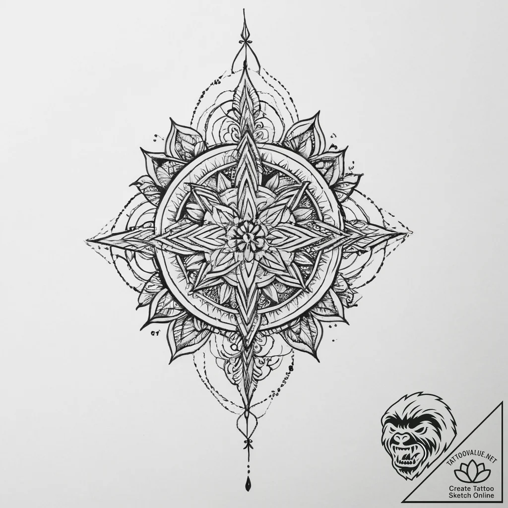 Tattoo sketch feeling - tattoo sketch (№1755891841_0, 22.08.2025 19:44) — tattoovalue.net
