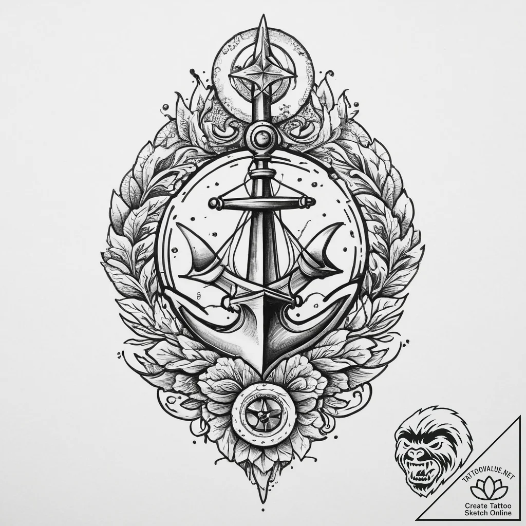 Tattoo sketch air, tattoo flash sheet design,... - tattoo sketch (№1755892849_0, 22.08.2025 20:00) — tattoovalue.net