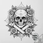 Tattoo sketch hands with a letter, tattoo ske… – tattoo sketch (№1755896640_0, 22.08.2025 21:04) — tattoovalue.net
