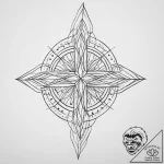 Tattoo sketch geometric location, tattoo sket… – tattoo sketch (№1755897630_0, 22.08.2025 21:20) — tattoovalue.net