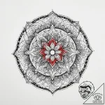 Tattoo sketch crystal, tattoo line art, black… – tattoo sketch (№1755901783_0, 22.08.2025 22:29) — tattoovalue.net
