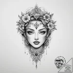 Tattoo sketch joy – tattoo sketch (№1755903564_0, 22.08.2025 22:59) — tattoovalue.net