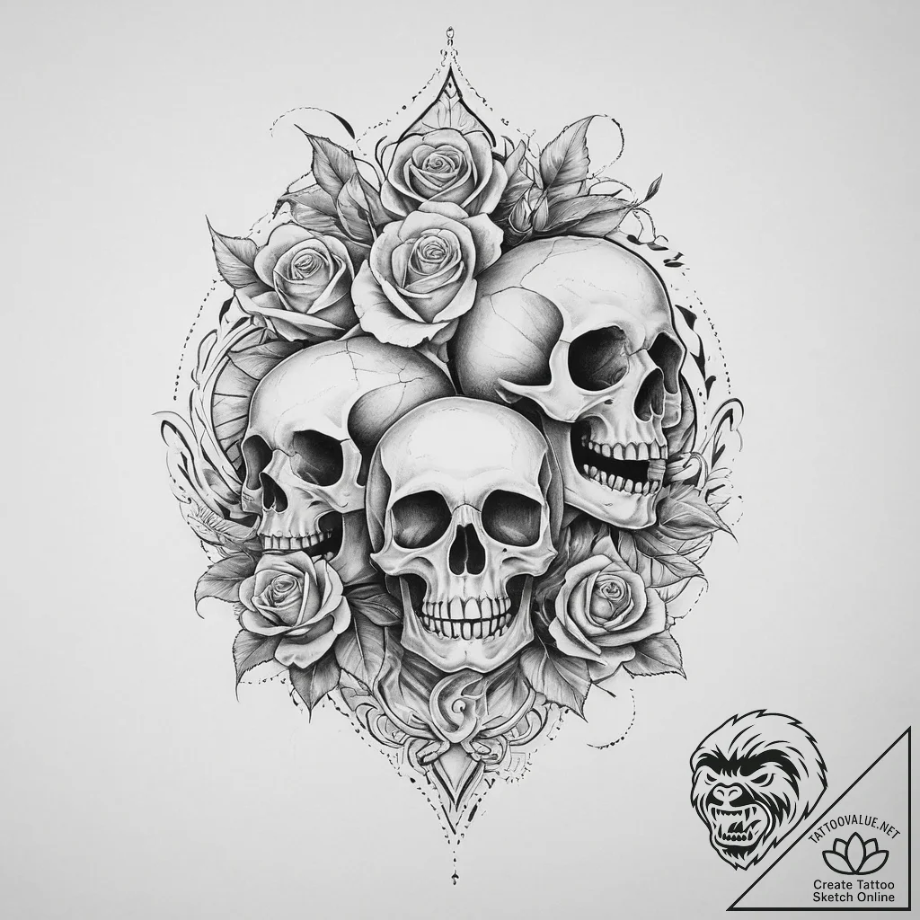 Tattoo sketch ghost, artistic tattoo sketch,... - tattoo sketch (№1755903957_0, 22.08.2025 23:05) — tattoovalue.net