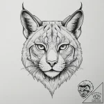 Tattoo sketch bobcat, tattoo sketch design, c… – tattoo sketch (№1755908719_0, 23.08.2025 00:25) — tattoovalue.net